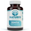 ZENTA - The Natural Relief Supplement to Help Calm Body and Mind | Positive Mood Enhancer - Increase Serotonin Levels with GAB, 5-HTP, Ashwagandha, Chamomile, DMAE | 60 ct