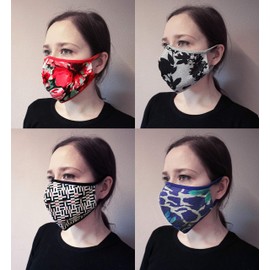 Weri Spezials face mask mouth mask, bandana, multifunctional cloth, dust mask, mouth, breath, dust, face cloth, mouth and nose mask. For hiking, sports and leisure, l, off-white