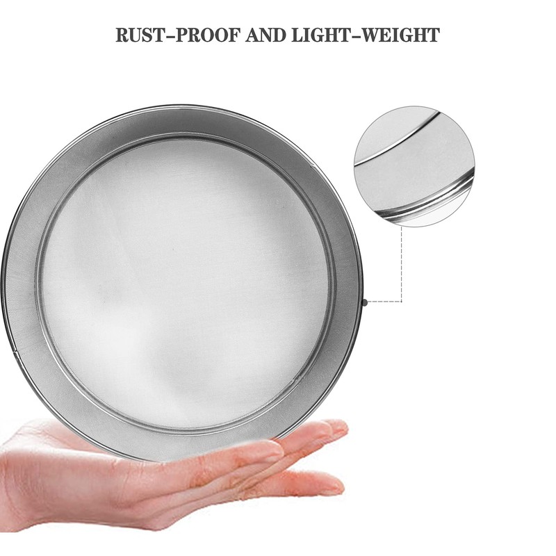 Sidasu Vibrating Sifter Mesh Screen 60 Mesh Stainless Steel Vibrating