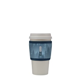Sok It Hot Sok Coffee & Tea Reusable Insulated Neoprene Cup Sleeve (Foggy Woods)