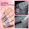 AIMEILI Soak Off U V LED Glitter Gel Nail Polish
