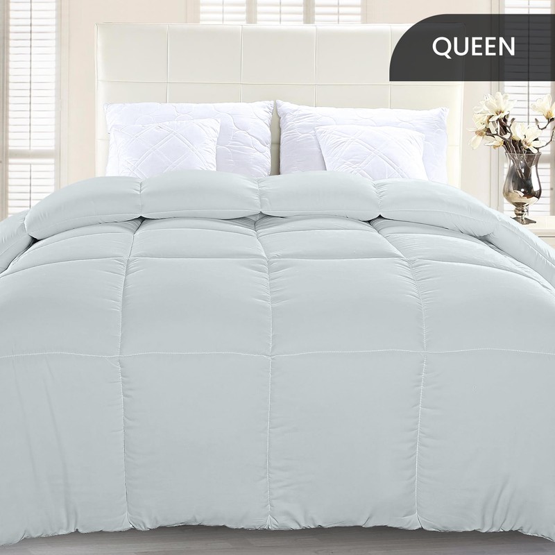 Utopia Bedding Comforter Duvet Insert, Quilted Comforter with Corner Tabs,