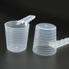 4 Pcs Small Plastic Measuring Scoops Kitchen Measuring Spoons Baking