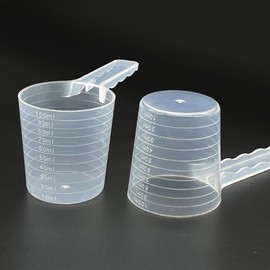 4 Pcs Small Plastic Measuring Scoops Kitchen Measuring Spoons Baking Powders Measuring Scoops Protein Powder Spoon Scoop Coffee Tablespoon Scoop with Short Handle