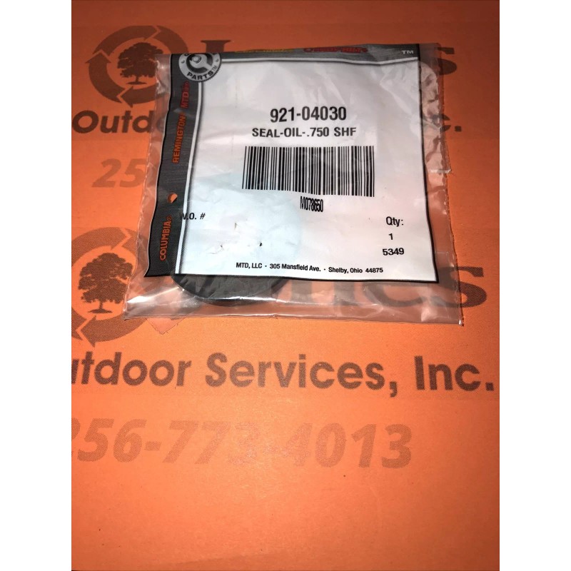 Troy-Bilt OEM TROYBILT HORSE TILLER SEAL PART# 921-04030 OLD PART#