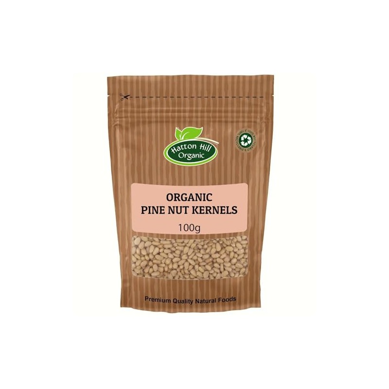 Organic Pine Nut Kernels 100g by Hatton Hill Organic |