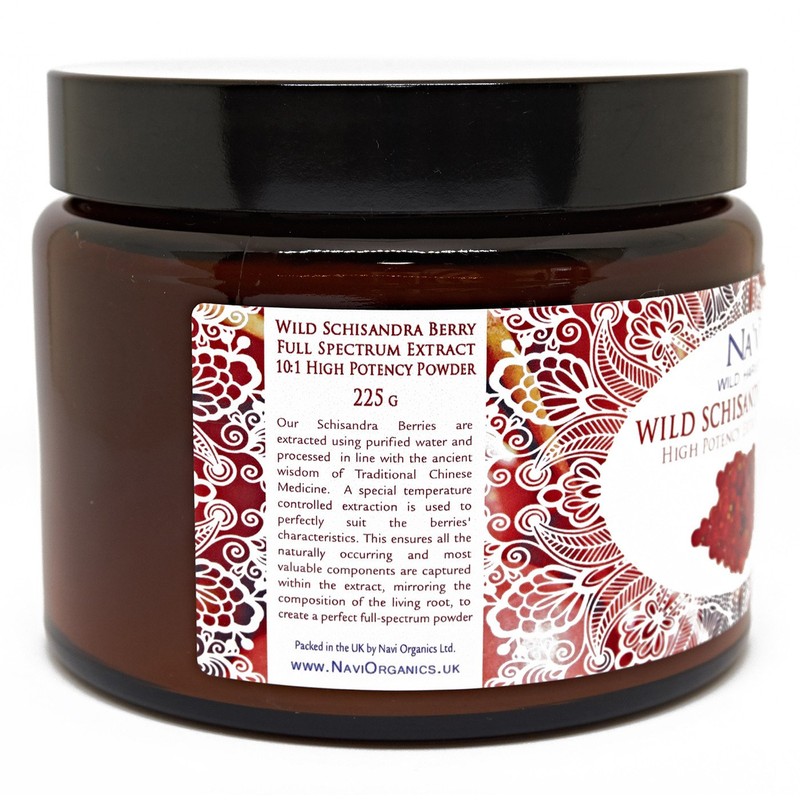 Full Spectrum Schisandra Berry (Dual Extraction) Extract Powder - Wild