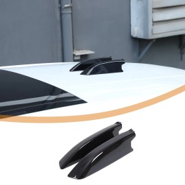 Nicecar88 For Land Rover Range Rover Sport 2023+ Black ABS Roof Shark Fin Antenna Cover