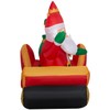 Gemmy Inflatables Santa with Sleigh
