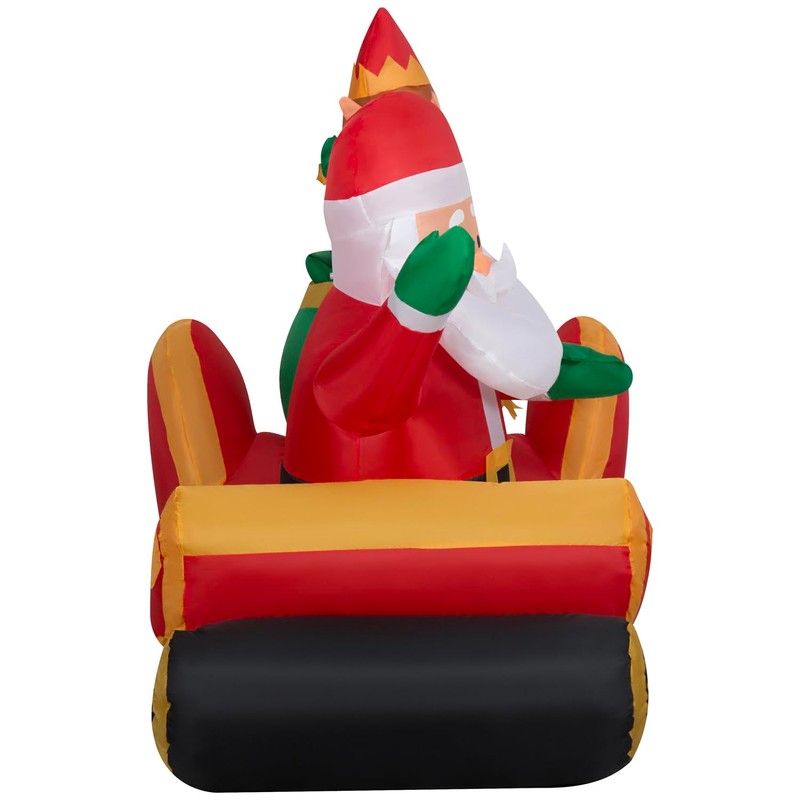 Gemmy Inflatables Santa with Sleigh