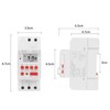 AC 85-265V 30A Timer Switches TM919BK Digital Timer 24Hours 7Days