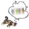 Pack of 24 Cat Wall Toy Replacement Refill Cat Worm
