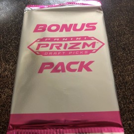 NEW FACTORY SEALED 2021 PANINI PRIZM RED WHITE & BLUE FOOTBALL CARD BONUS PACK