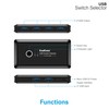 KamKorda USB 3.0 Hub USB Switcher | USB KVM |