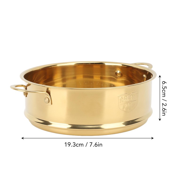 Steam Grid Double Ear 304 Stainless Steel Draining Design Steam