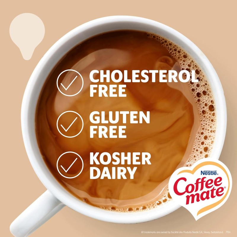 Nestle Coffee mate Liquid Coffee Creamer Singles, Original, 50 Ct