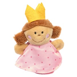 SIGIKID 43006 Finger Puppet Princess, Plush Doll to Stick On The Fingers, Role Play, Storytelling, Play, for Children from 6 Months, Princess/Pink, 10 cm