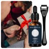 Ninnyi Beard Grooming Care Kit for Men, Beard Oil Roller