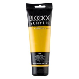 Blockx 61795BXC Acrylic Fine Semi-Opaque Satin Mother of Pearl Yellow Pigment Iridescent / PY 83 - 250ml