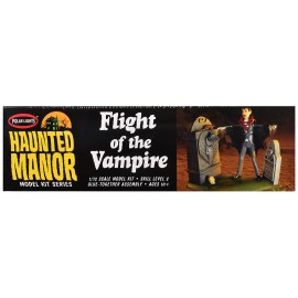 DCD Skill 2 Model Kit Haunted Manor 'Flight of the Vampire' 1/12 Scale Diorama Set by Polar Lights