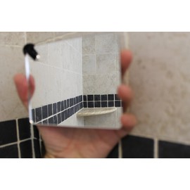 Mirror On A Rope ReflectX Travel Shower Mirror - Light and Durable - Made in The U.S.A. - Shatterproof - Easily Eliminate Fog and Shadows for a Clear Fog Free Reflection. (unclad)