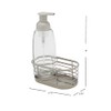 13.5 oz Capacity Refillable Plastic Bottle with Open Wire Caddy