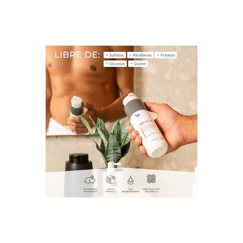 DS Laboratories | Revita® Extra Strength Shampoo Anticaída y para