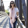 Belsen Summer Cotton Blend Crinkle Lightweight Soft Scarf Shawl Wrap
