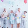 Happy Birthday Garland, 14-Piece Colourful Happy Birthday Banner Set, Colourful