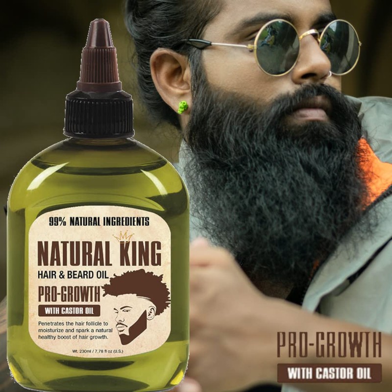 SFC Natural King Pro-growth Castor Hair & Beard Oil 7.1