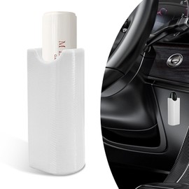 DXNQ Lip Balm Holder for Car, Strong Adhesive Auto Upright Chapstick Holder for Women Men, Universal Mess Free Lipstick Organizer Holder for Most Vehicles, Car Accessories (White)