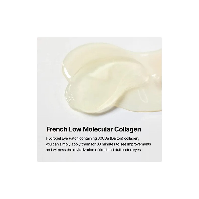 Parches De Hidrogel De Colágeno Mixsoon Hydrogel Collagen Eye Patches,