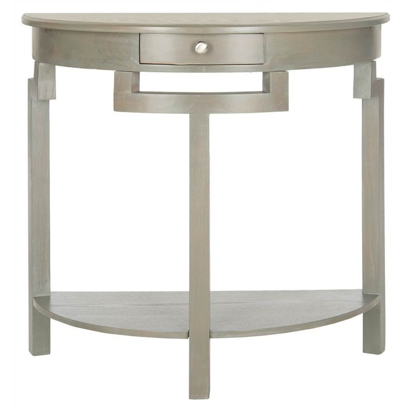 SAFAVIEH Home Collection Liana Ash Grey 1-Drawer Console Table