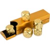 Hominas Dice Box Set of 5 Pieces, 5 Dice Rummy