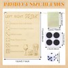 DOWNDRIFT Left Right Drink Drinking Game, Fun Dice Plates and