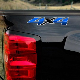 Silverado 4x4 Blue Ice Truck Sticker Sierra Colorado Decal