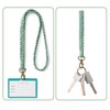Aoksunova Pack of 2 Key Rings Macrame Bracelet Lanyard Women