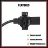 Hihaha 1pcs Front Left ABS Sensor Wheel Speed Sensor for