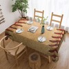 XIOURERY Baseball Table Cloths Decorative for Dining Room, Ball Washable