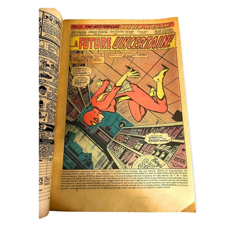 Spider-Woman 1st Spectacular Issue No. 1 1978 (Volume 1)