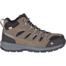 Merrell womens Windoc Mid Waterproof Steel Toe, Boulder, 9