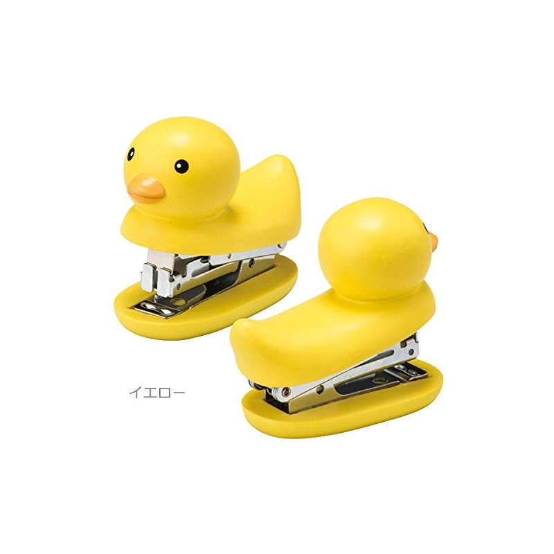 Setocraft Stapler Duck Yellow Stapler Height: Approx. 2.4 inches (6.2