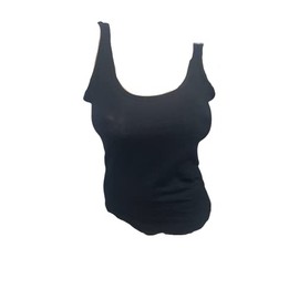 Victoria's Secret Pink Scoop Neck Tank Bodysuit Color Black Size X-Small New