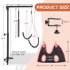 HIDOG Dog Grooming Arm with Clamp, Adjustable Dog Grooming Table