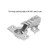 2Set Soft Close Cabinet Door Hinges, 90-105° Short Arm Hinge