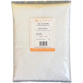 Sal Epsom Sulfato de Magnesio natural USP Alimenticio 1 kilo