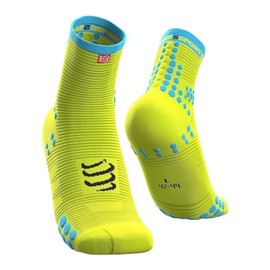 Compressport Compression Men’s Racing/Running Socks Neon Yellow T1
