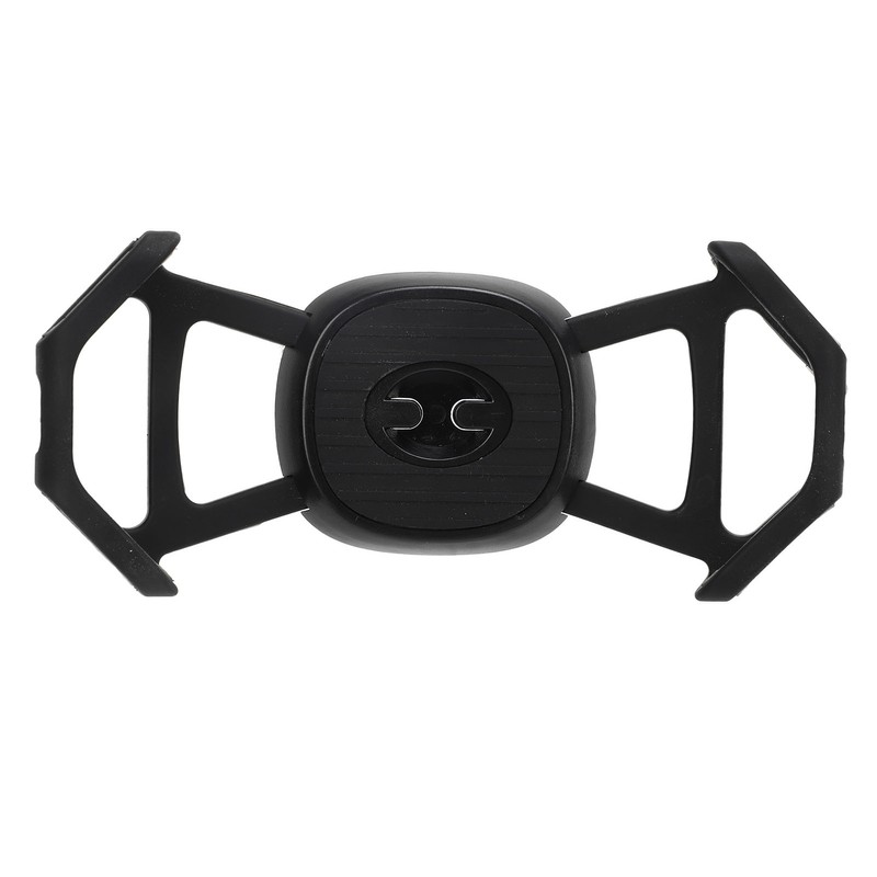 Bike Phone Holder Silicone Shockproof Black Bike Phone Bracket Mount