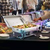 VEVOR Chafing Dish Buffet Set, 8 Qt 2 Pack, Stainless