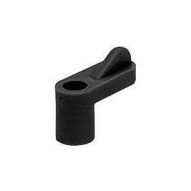 CRL Black 5/16" Plastic Window Screen Clips - Bulk Pack of 100